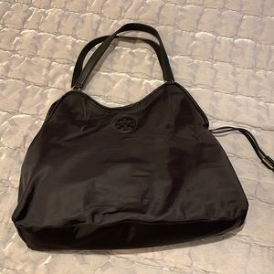Tory Burch black satchel purse